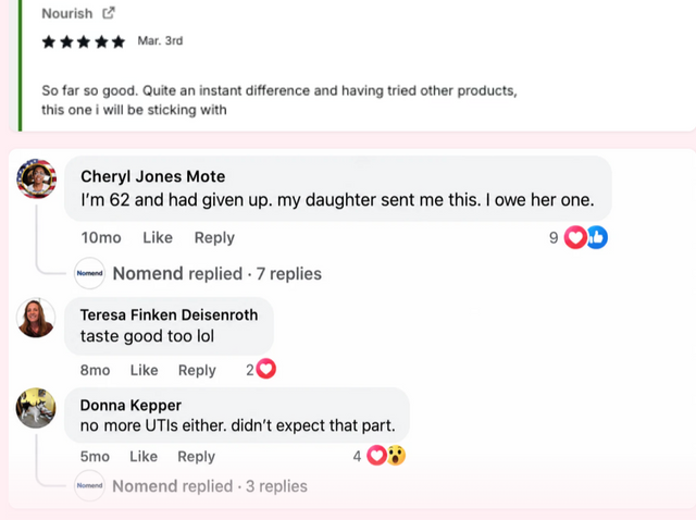 Customer review