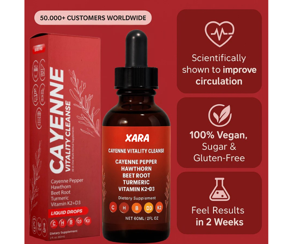 Xara Cayenne Pepper Liquid Extract