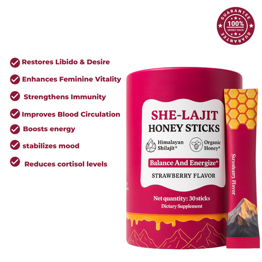 SHE-lajit Honey Sticks