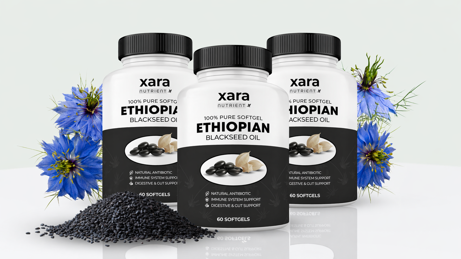 Trio bottles Xara