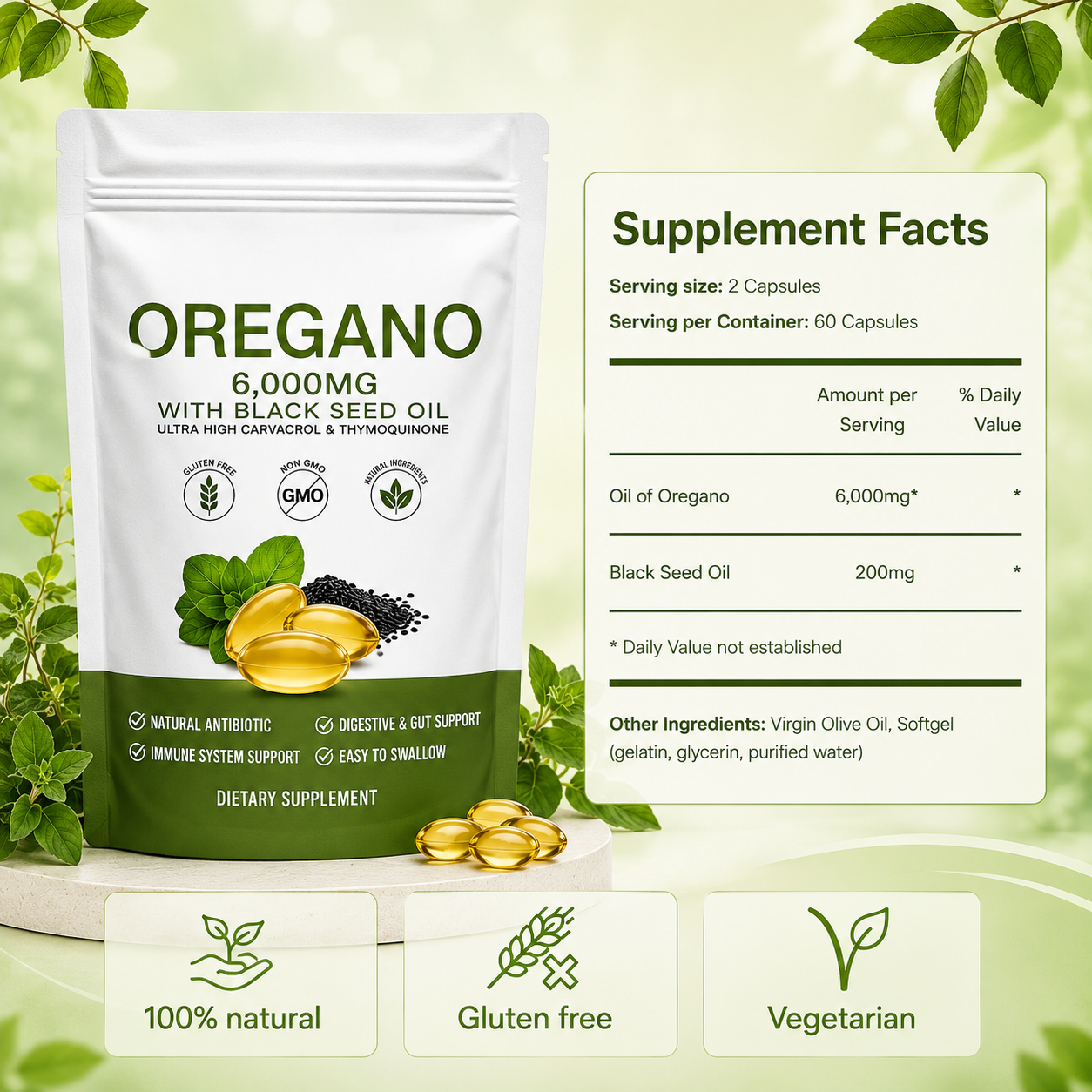 2 In 1 Natural Cleanse & Gut Support