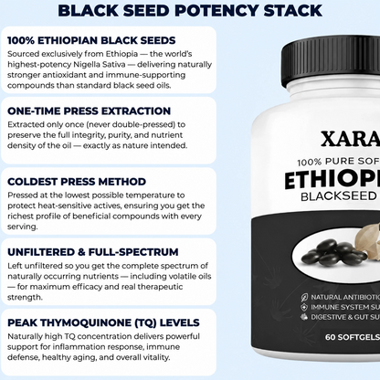 Xara Ethiopian Black Seed Oil ( Advanced Formula)