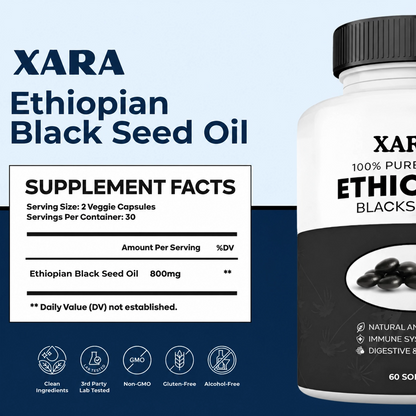 Xara Ethiopian Black Seed Oil ( Advanced Formula)